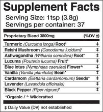 Load image into Gallery viewer, GOLDEN MOON MILK | Blue Lotus Vanilla 5oz
