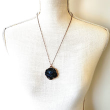 Load image into Gallery viewer, Labradorite Carved Rose Necklace

