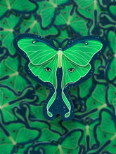 Load image into Gallery viewer, Luna Moth Matte Sticker
