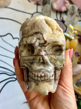 Load image into Gallery viewer, Crazy Lace Agate Druzy Skull Jumbo
