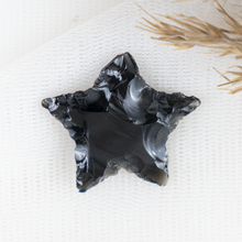 Load image into Gallery viewer, Flat Stars &amp; Moon Shaped Gemstone Arrowhead
