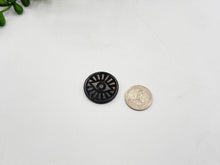 Load image into Gallery viewer, Shungite EMF Cell Sticker - Evil Eye
