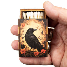 Load image into Gallery viewer, Wooden Matchbox • Raven
