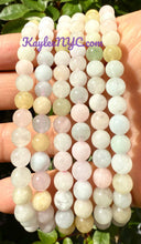 Load image into Gallery viewer, 6mm Morganite Bracelet

