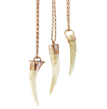 Load image into Gallery viewer, Naturally Shed Antler Necklace
