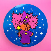 Load image into Gallery viewer, Sticker - Wizard Troll Magic
