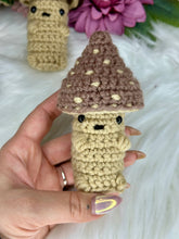 Load image into Gallery viewer, Crocheted Pop-Up Mushroom Baby
