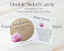 Load image into Gallery viewer, Rose Quartz Rectangle Earrings
