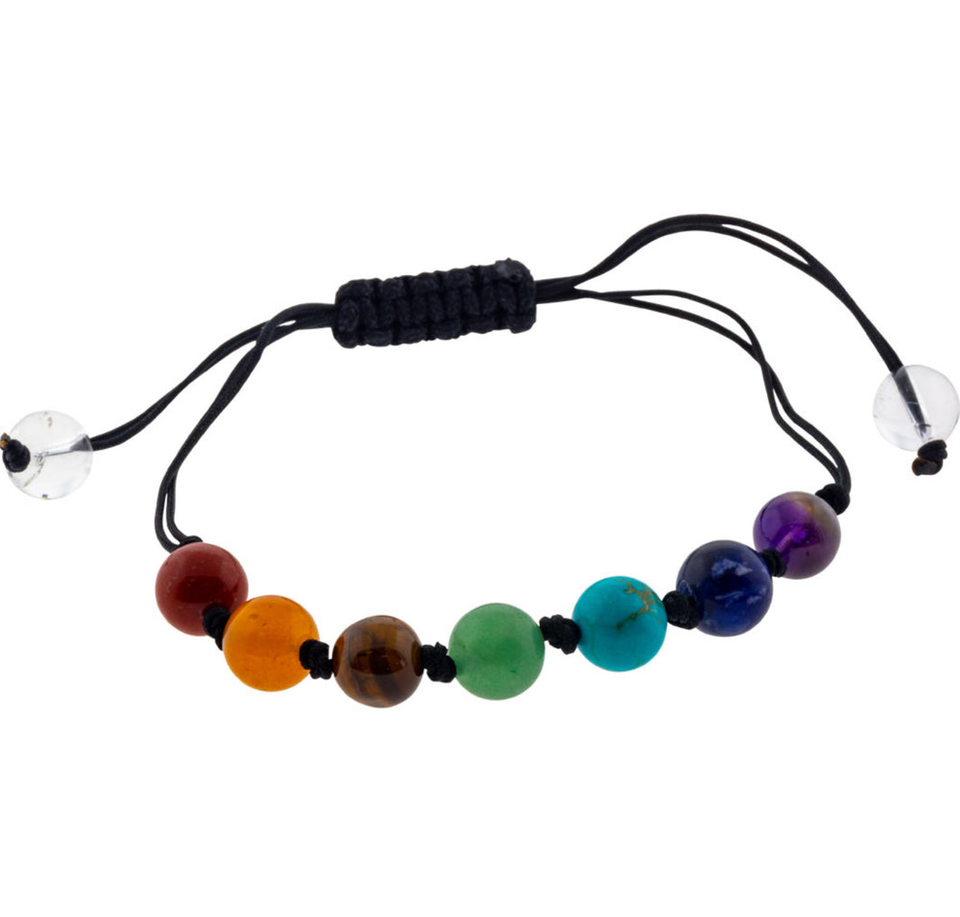 Chakra Adjustable Bracelet 8mm