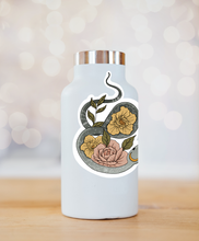 Load image into Gallery viewer, Floral Snake Sticker
