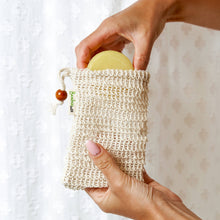 Load image into Gallery viewer, Compostable Sisal Soap Saver Bag
