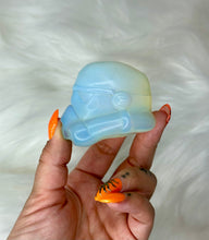 Load image into Gallery viewer, Opalite Storm Trooper Helmet ✨ Star Wars
