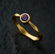 Load image into Gallery viewer, 18K VERMEIL GOLD WAVY RINGS
