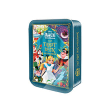 Load image into Gallery viewer, Alice in Wonderland Tiny Tarot Deck and Guidebook
