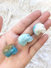 Load image into Gallery viewer, Caribbean Calcite Mini Skulls
