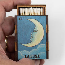 Load image into Gallery viewer, Wooden Matchbox • La Luna
