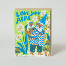 Load image into Gallery viewer, Love You Papa Gnome Greeting Card by Phoebe Wahl
