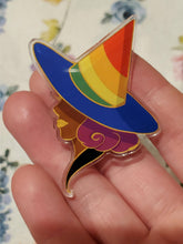 Load image into Gallery viewer, Pride Witches - Fem series - Acrylic Pins
