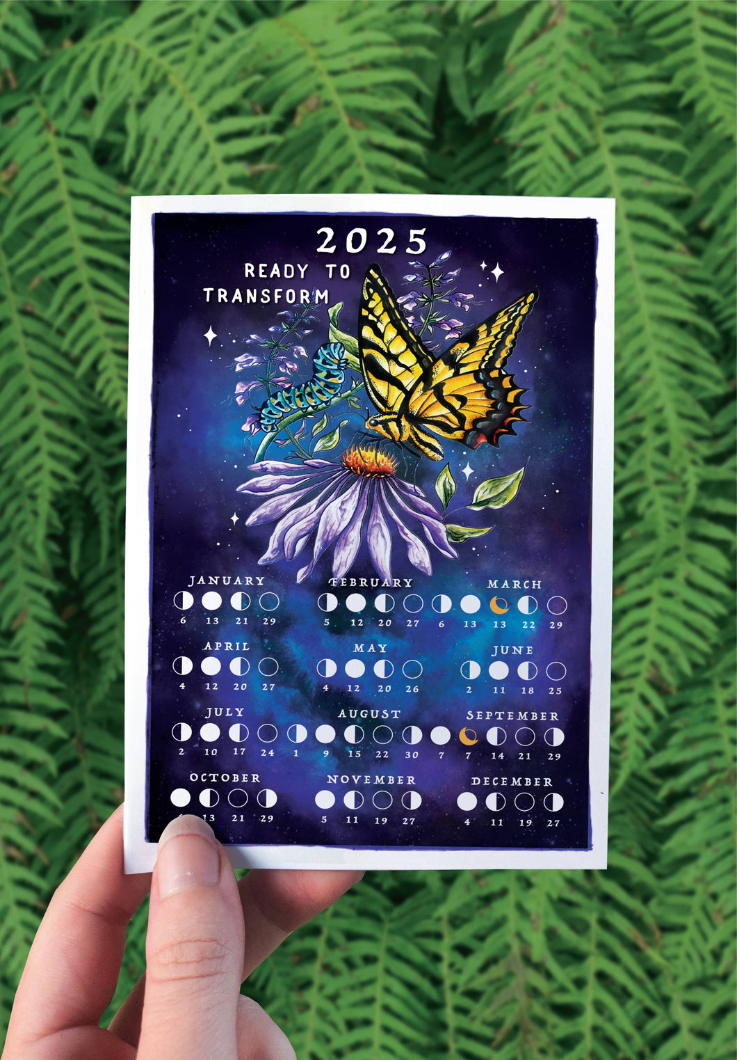 Lunar Calendar 2025 - 4x6”