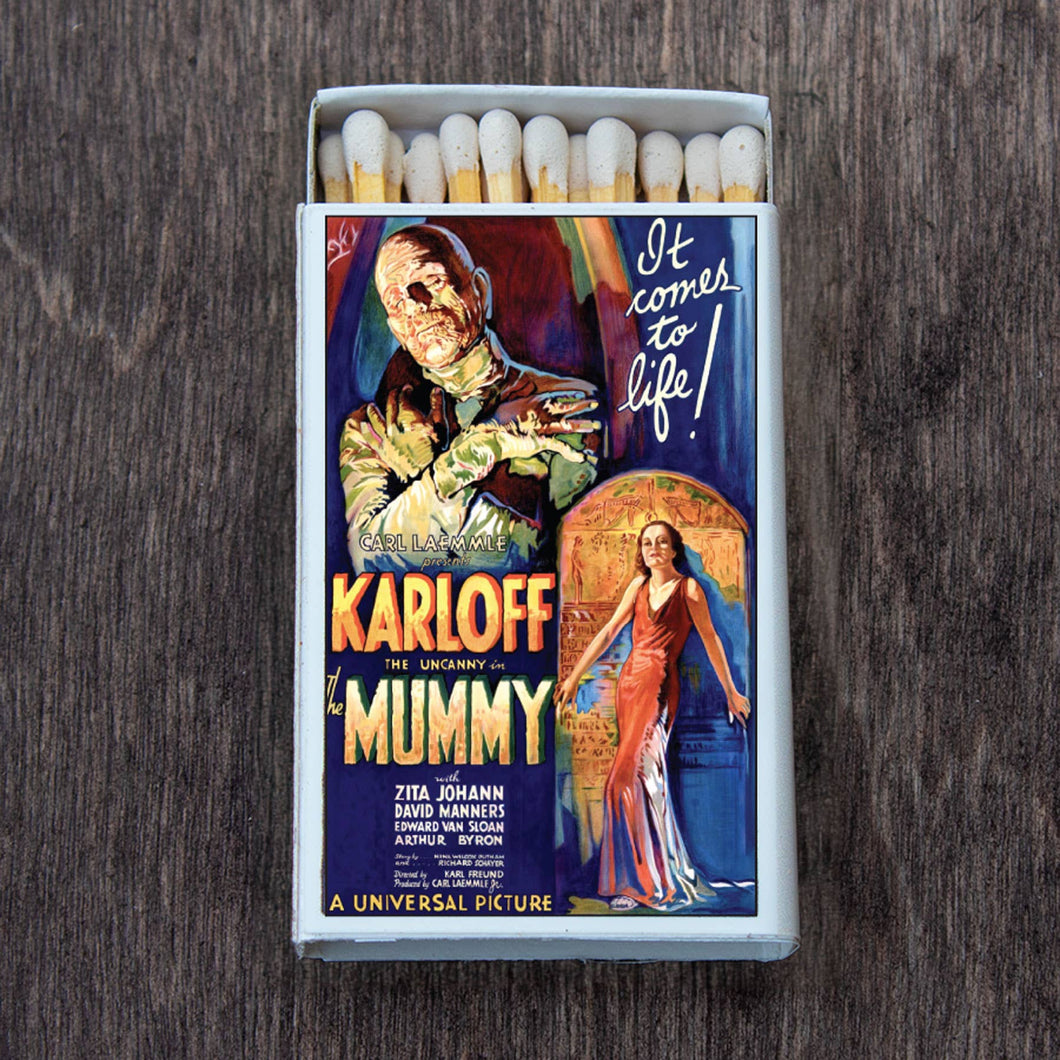 The Mummy Universal Movie Poster Matchbox