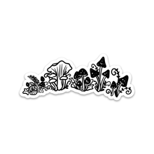 Load image into Gallery viewer, Mushrooms Nature Witch Waterproof Sticker 3.5&quot;
