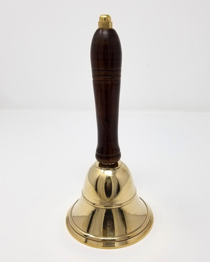 Brass Altar Bell with Wooden Handle