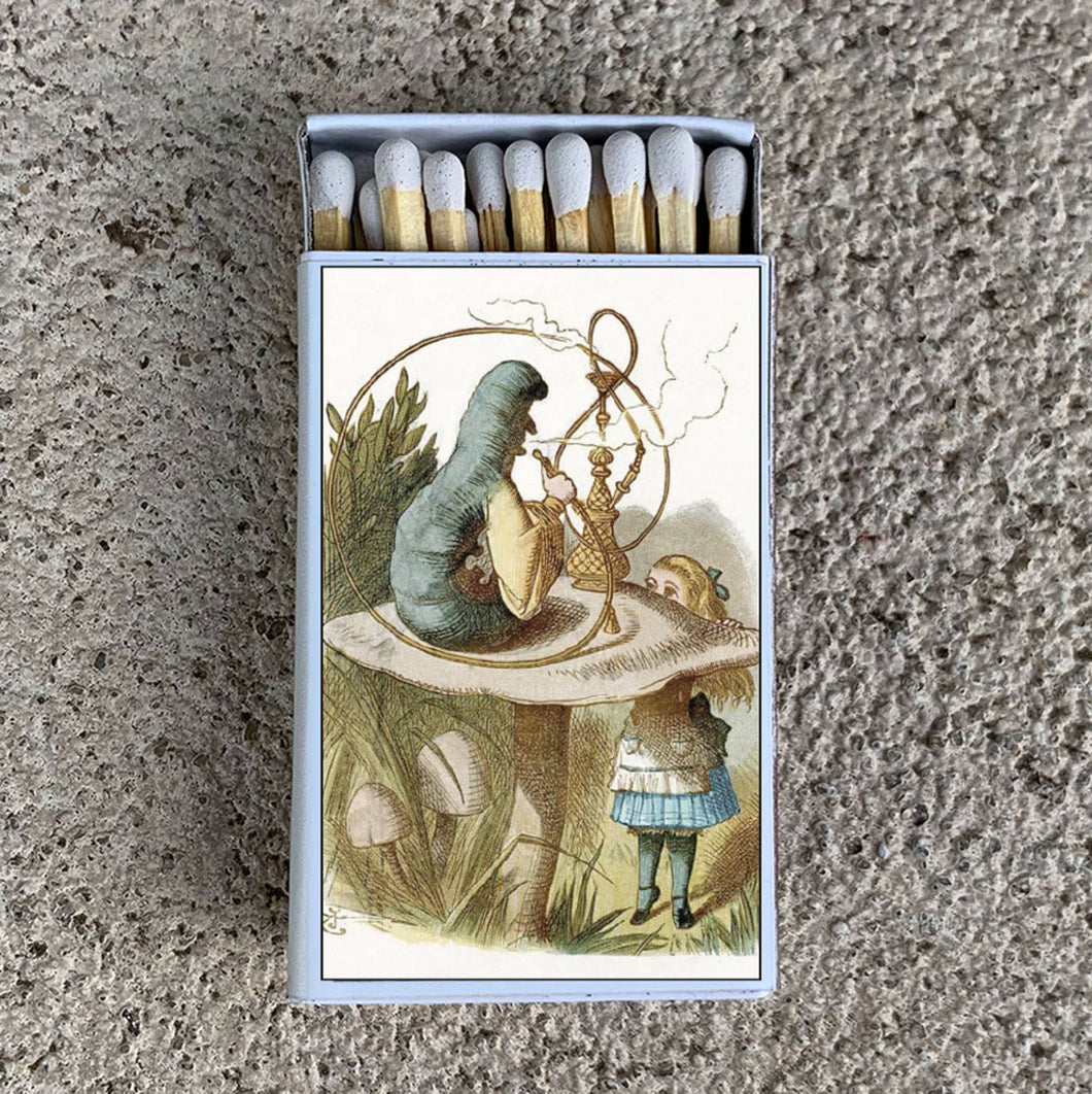 Alice in Wonderland & the Caterpillar Matchbox