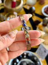Load image into Gallery viewer, Magnetic Copper Bracelet - Chakra Stones
