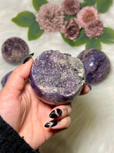 Load image into Gallery viewer, Grape Agate Spheres
