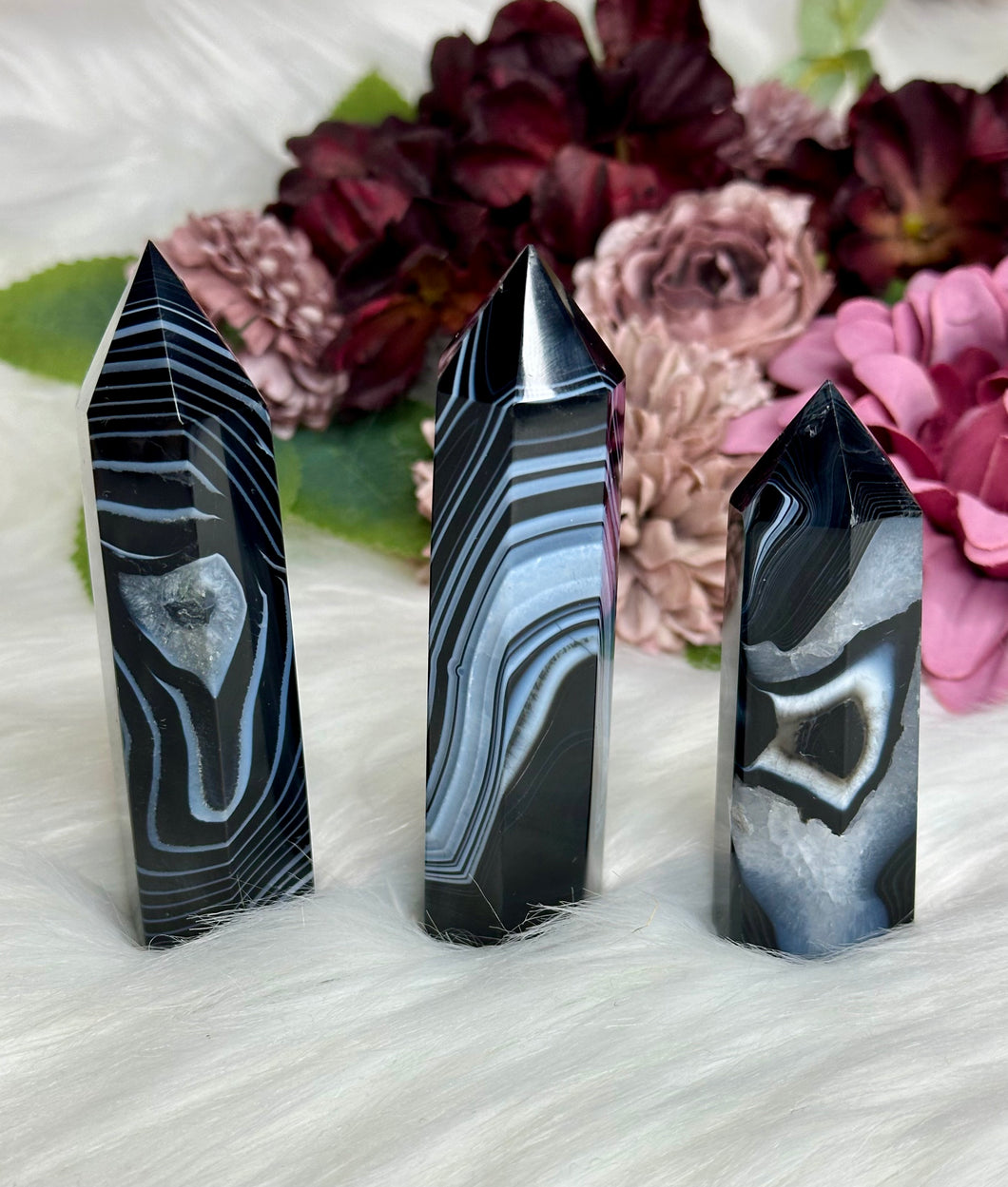 Black Agate Towers