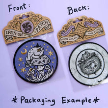 Load image into Gallery viewer, Cauldron Cat - Embroidered Patch
