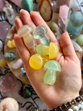 Load image into Gallery viewer, Candy Fluorite Rainbow Mushrooms
