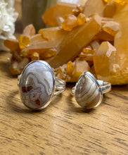 Load image into Gallery viewer, Agate Rings - Sterling Silver
