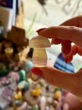 Load image into Gallery viewer, Candy Fluorite Rainbow Mushrooms
