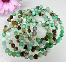 Load image into Gallery viewer, Chrysoprase Bracelet 6mm
