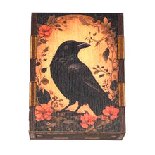 Load image into Gallery viewer, Wooden Matchbox • Raven

