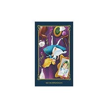 Load image into Gallery viewer, Alice in Wonderland Tiny Tarot Deck and Guidebook
