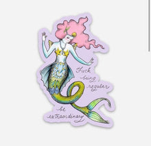 Load image into Gallery viewer, Fuck Being Regular - Vinyl Sticker By Marybel Martin
