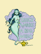 Load image into Gallery viewer, Quick, Make A Big Wish - Blank Greeting Card 4 1/4&quot; X 5 1/2&quot;
