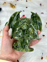 Load image into Gallery viewer, Nephrite Jade Gargoyle Demon Carving
