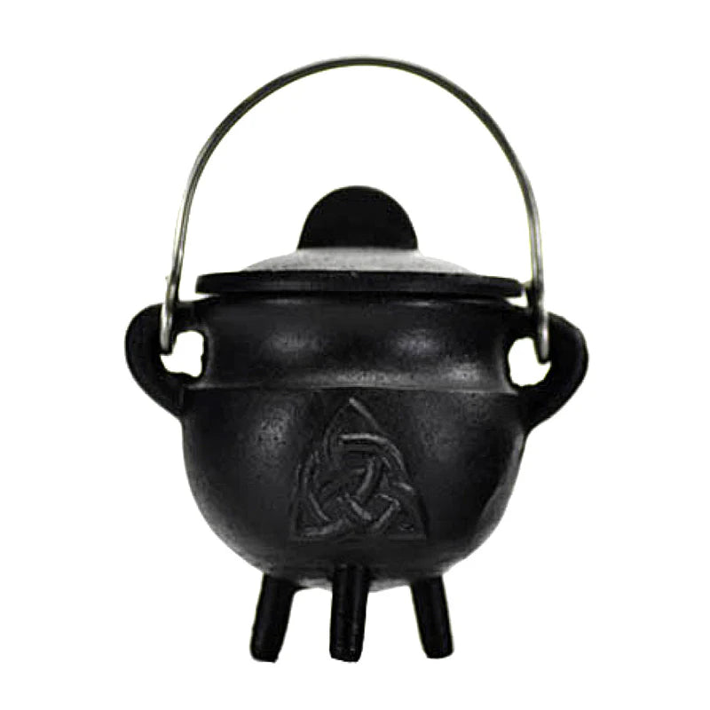 Cast Iron Cauldron with Lid