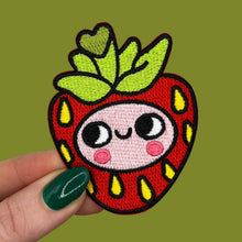 Load image into Gallery viewer, Strawbebby - Iron on Patch
