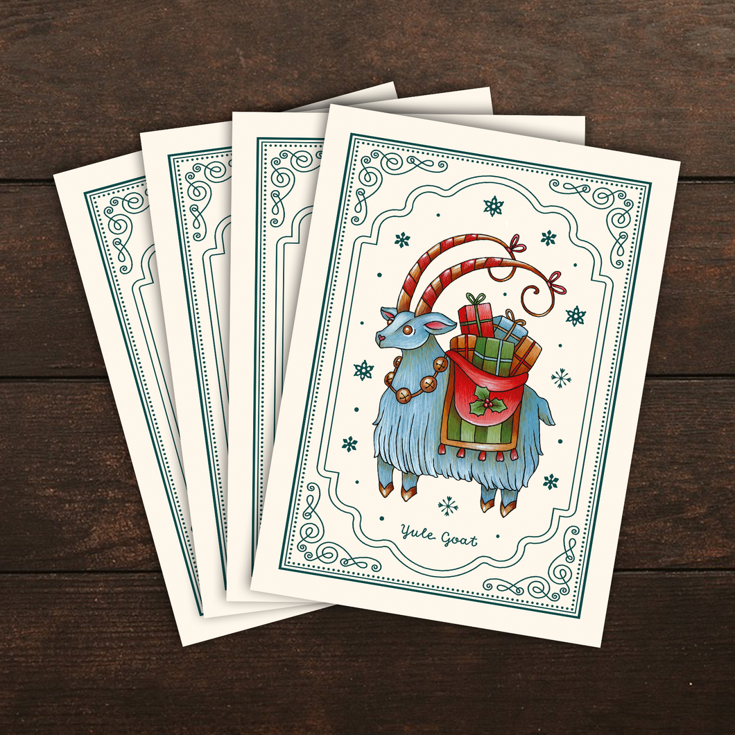 Yule Goat Postcards/Christmas Cards