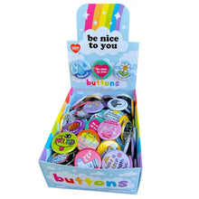 Load image into Gallery viewer, Wokeface Pinback Buttons - Medium size
