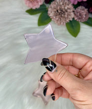 Load image into Gallery viewer, Pink Opalite Stars Flat
