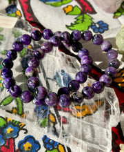 Load image into Gallery viewer, Charoite Bracelets 8mm
