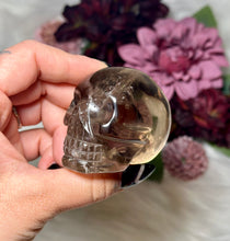 Load image into Gallery viewer, Smoky Quartz Skull large
