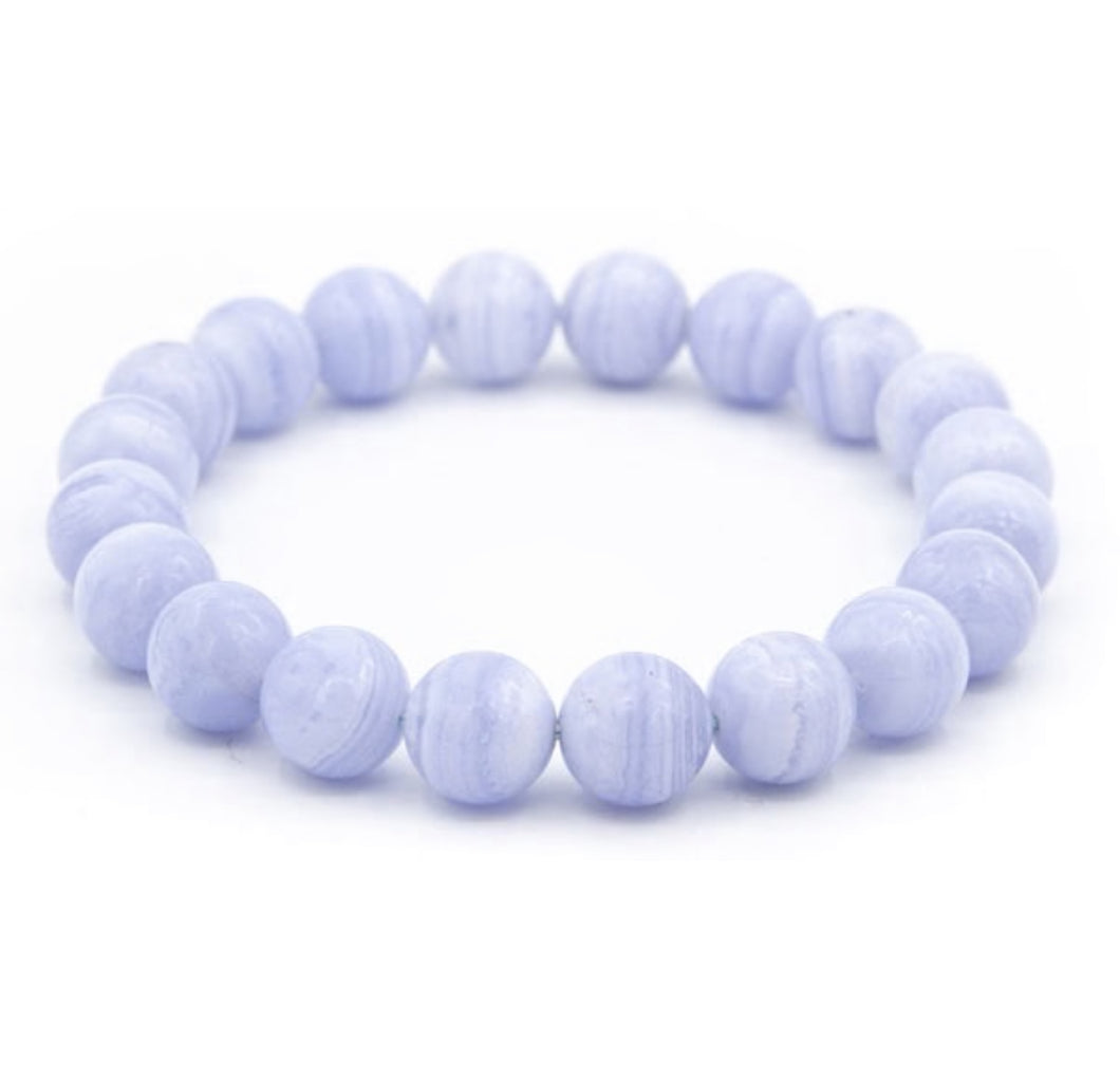 Blue Lace Agate Bracelet