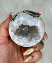 Load image into Gallery viewer, Druzy Sugar Agate Sphere
