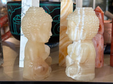 Load image into Gallery viewer, Orange Calcite Buddha Jumbo

